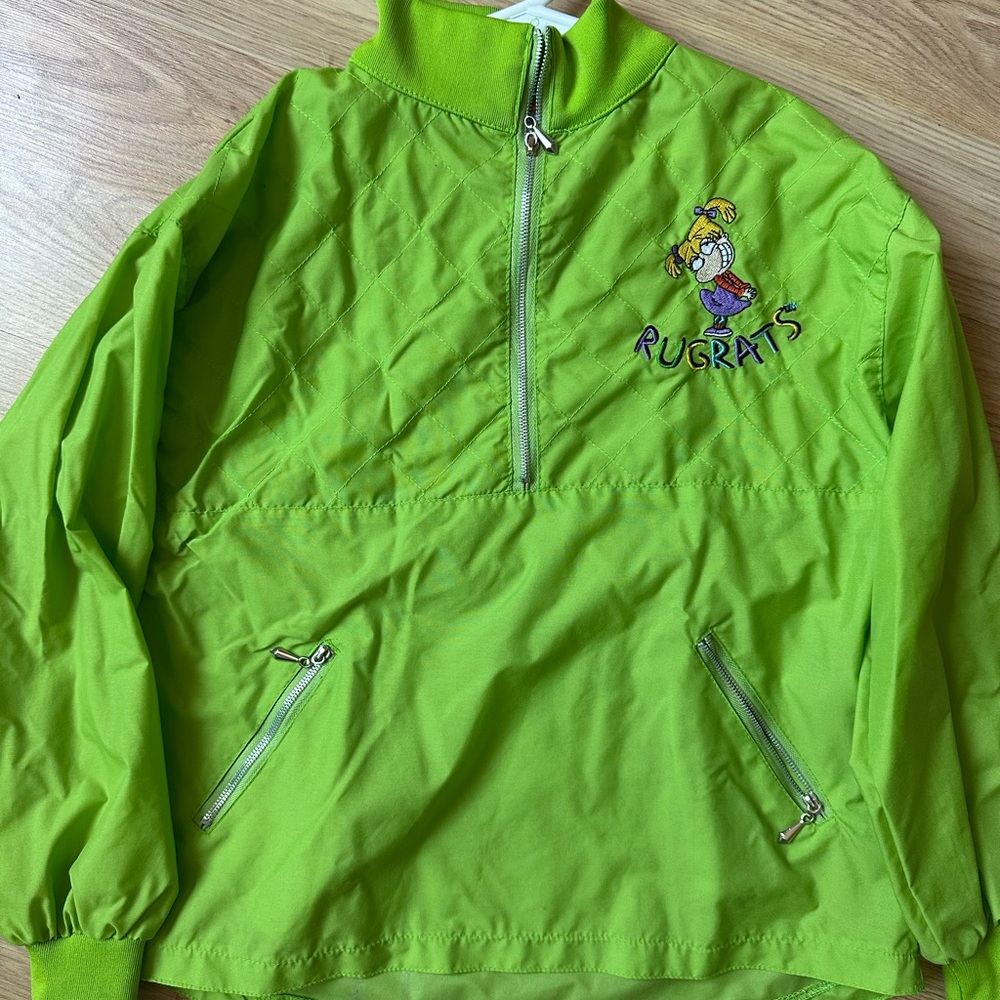 Nickelodeon Rugrats Lime Green Jacket